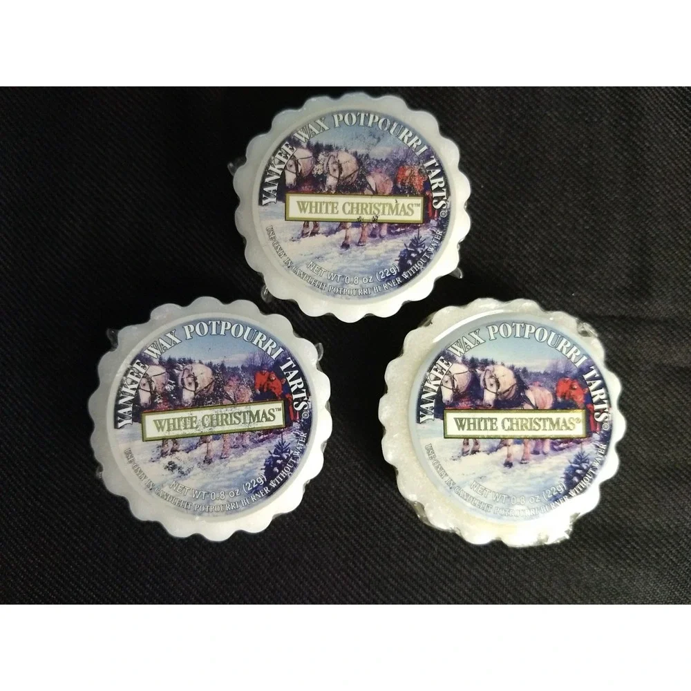 Yankee Candle Tart Wax Melts Lot 14 Retired Home for Holiday White Christmas NEW
